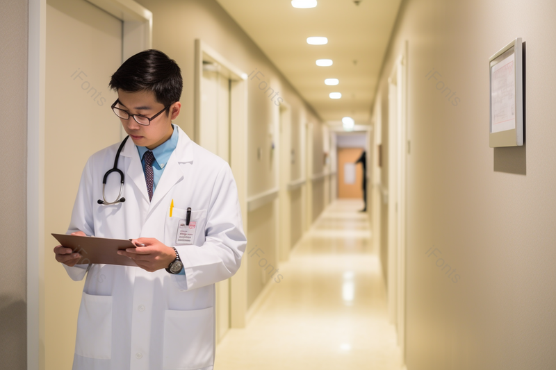 低头沉思的医生医院医疗检查检测,高清,摄影图,摄影图片,图片大全,摄影图免费下载